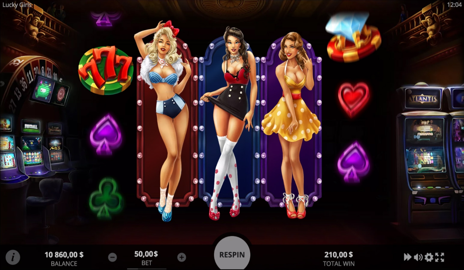 Lucky Girls, Evoplay, jogos online, gráficos, prêmios